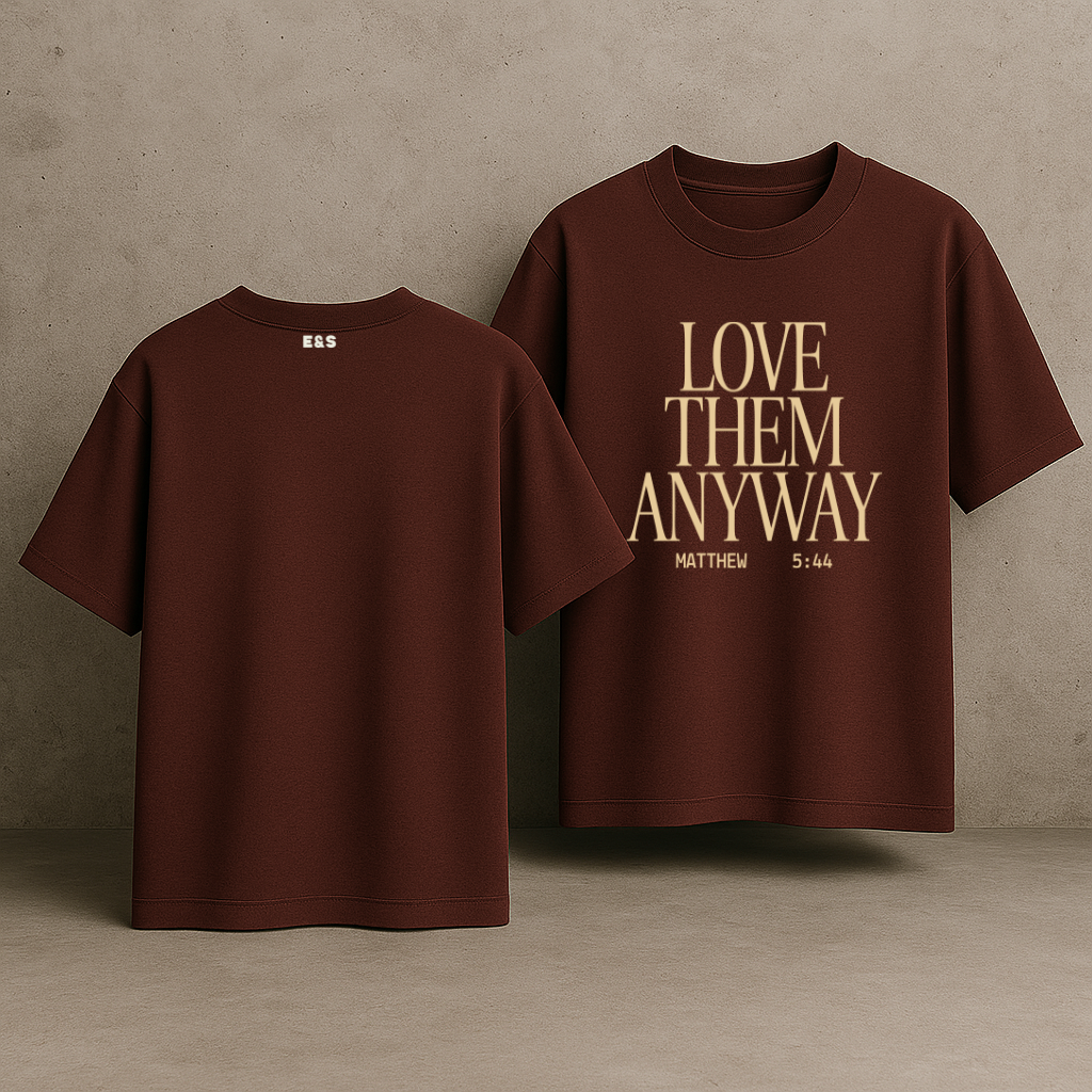 Love Them Anyway Oversized Tee