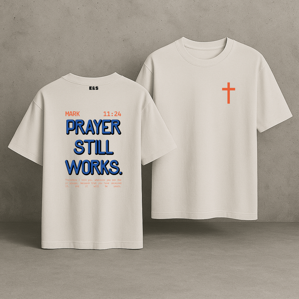 Mark 11:24 Oversized Tee