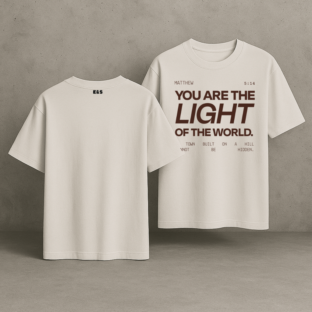 You Are the Light Oversized Tee