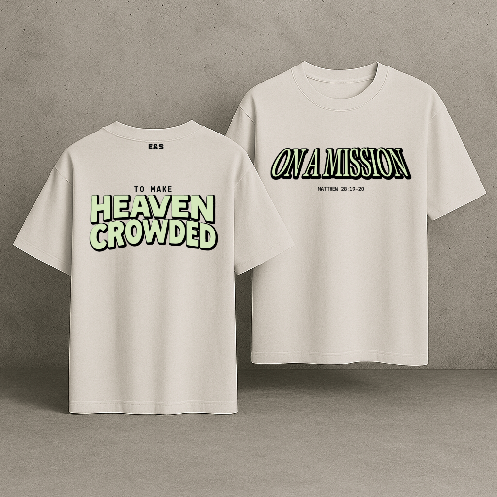 On a Mission Oversized Tee