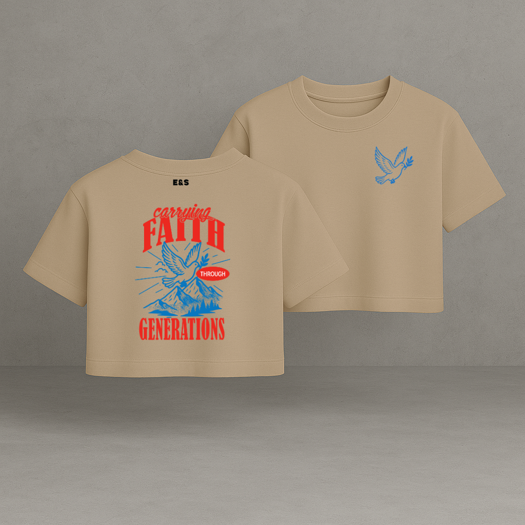 Carrying Faith Through Generations Boxy-Tee