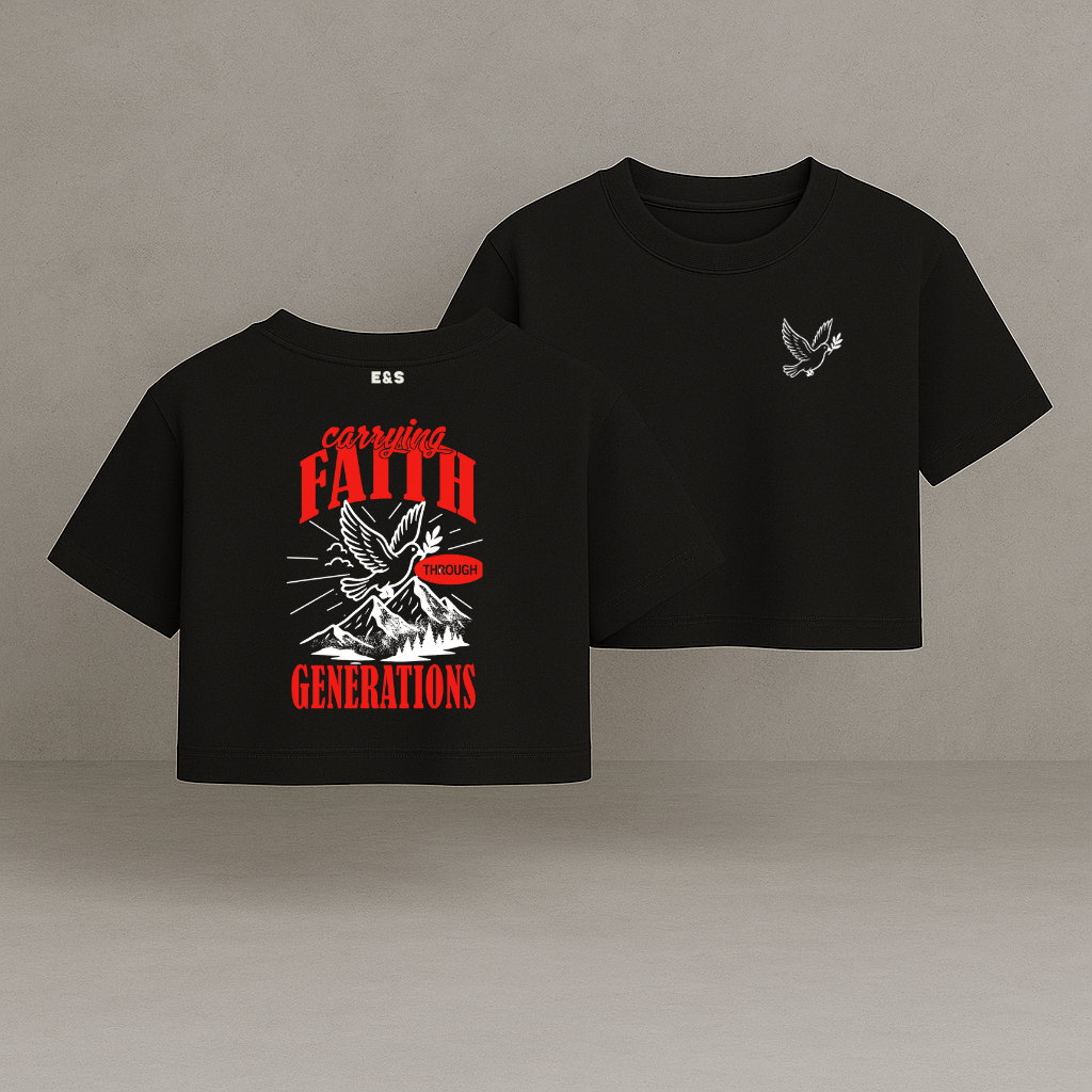 Carrying Faith Through Generations Boxy-Tee
