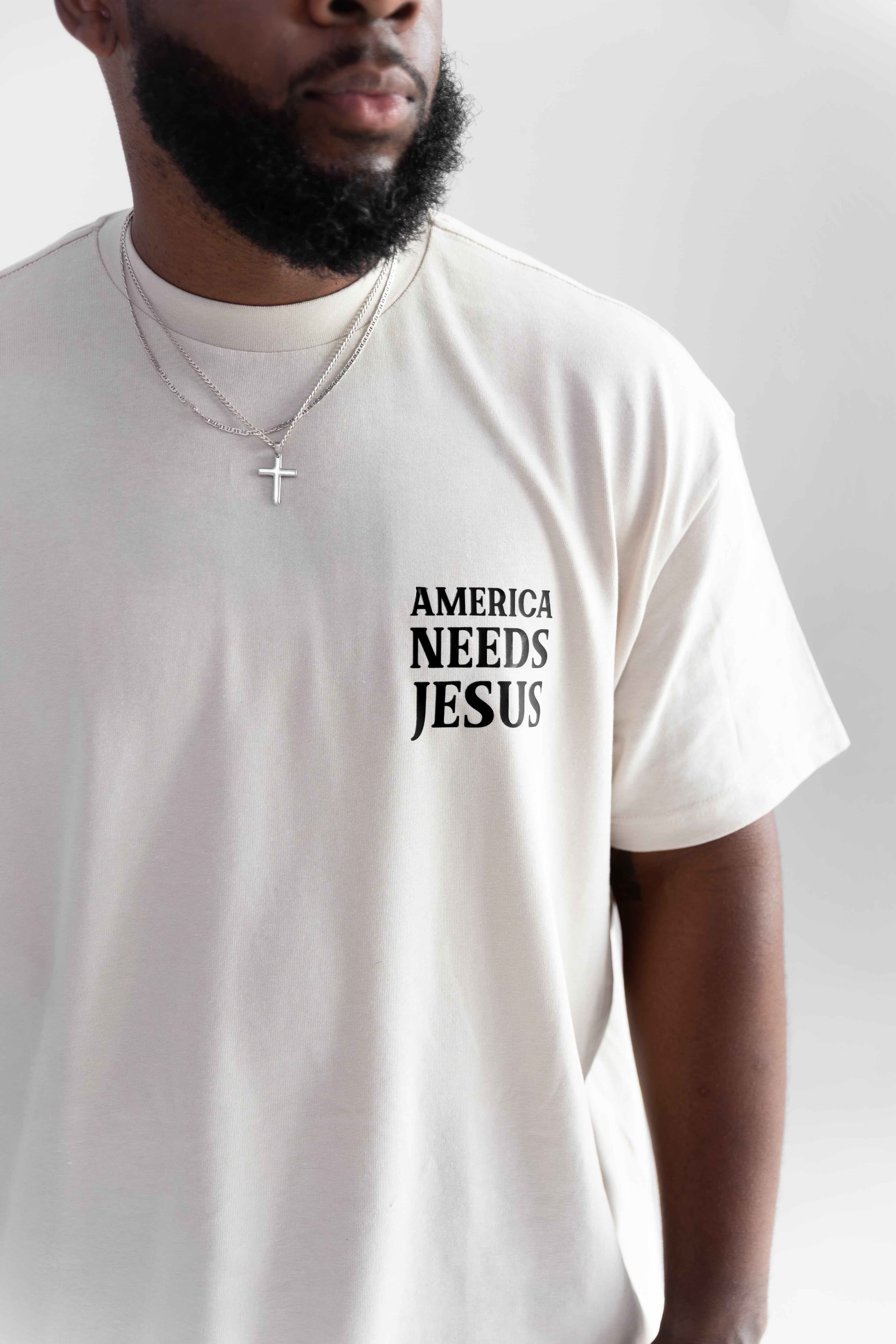 America Needs Jesus - Oversized