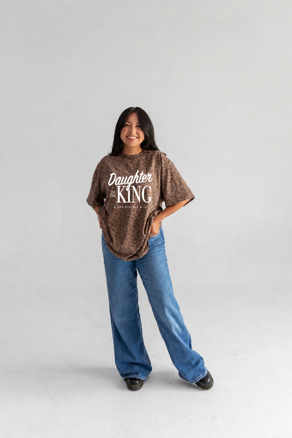 Daughter of The King. Oversized Tee