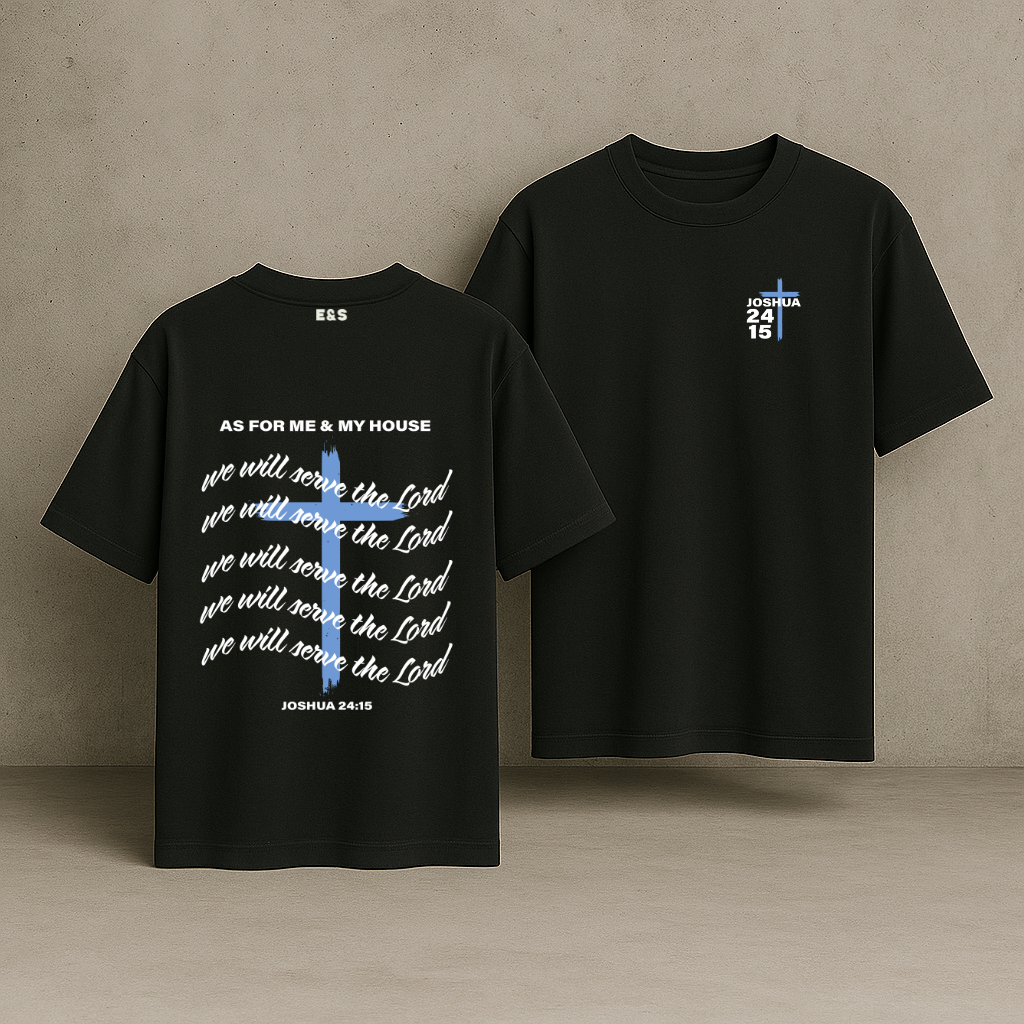 Joshua 24:15 Oversized Tee