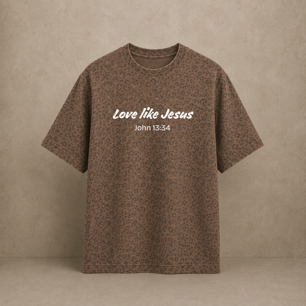 Love Like Jesus Oversized Tee