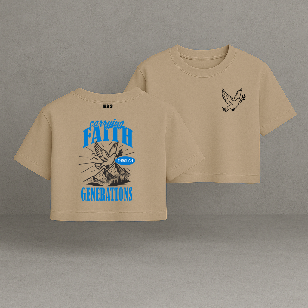 Carrying Faith Through Generations Boxy-Tee