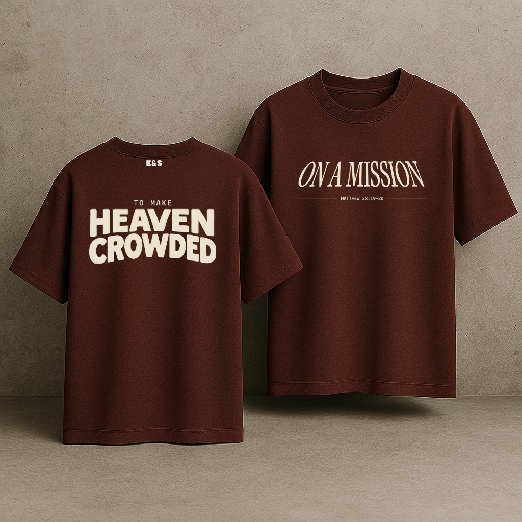 On a Mission Oversized Tee