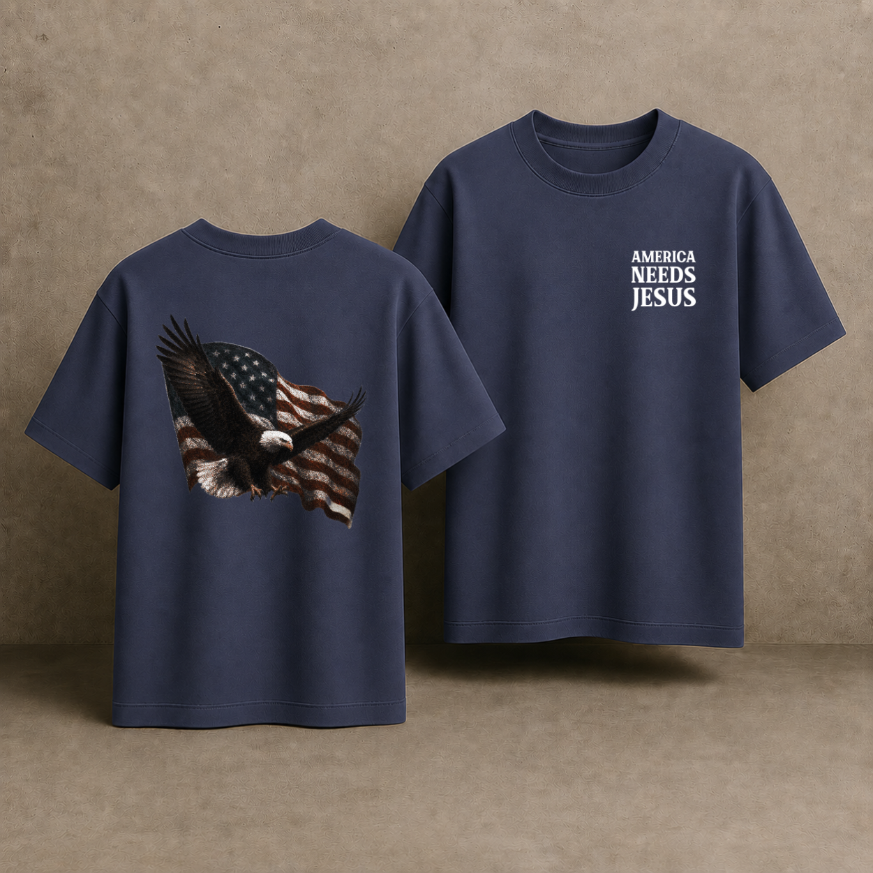 America Needs Jesus - Oversized
