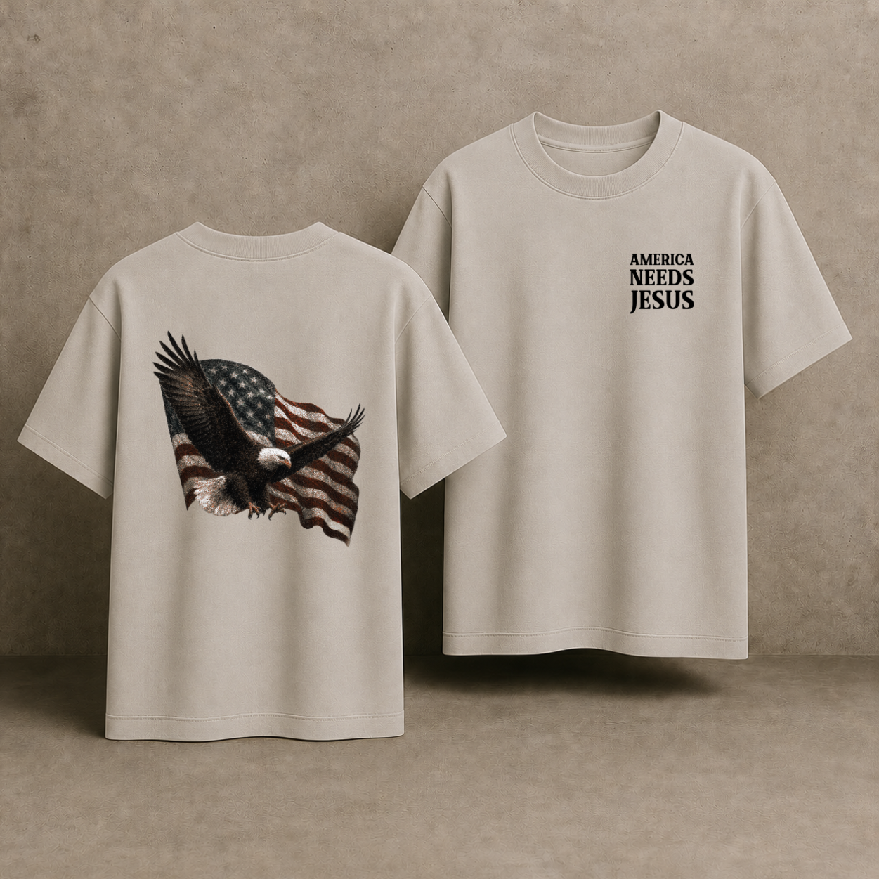 America Needs Jesus - Oversized
