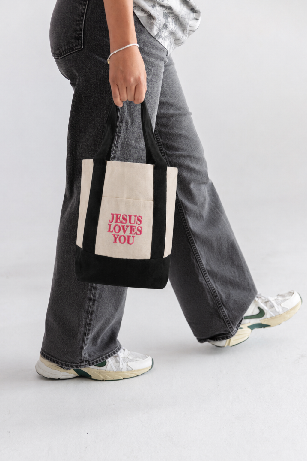 Jesus Loves You Mini Tote.