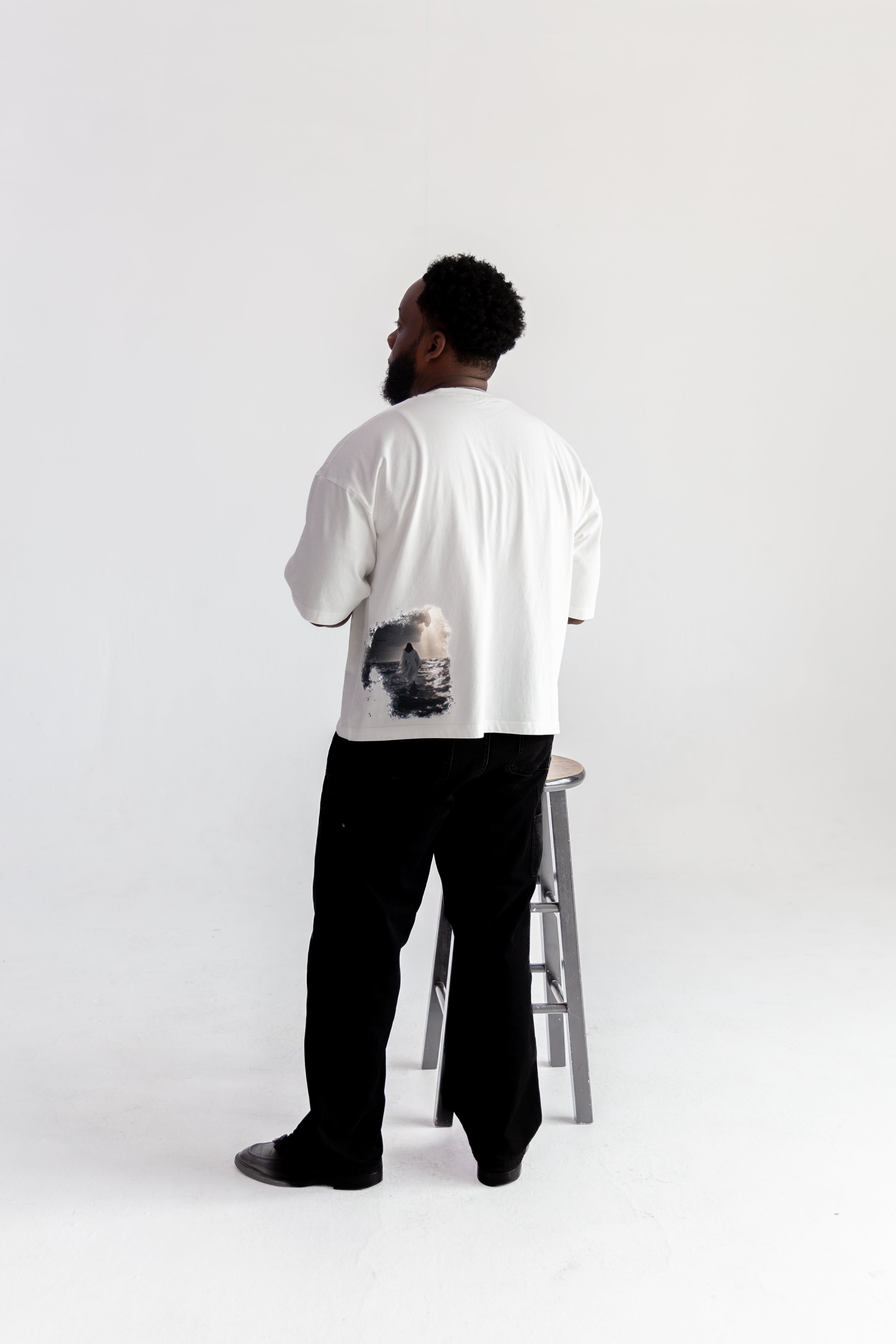 Walk By Faith. Crop Tee