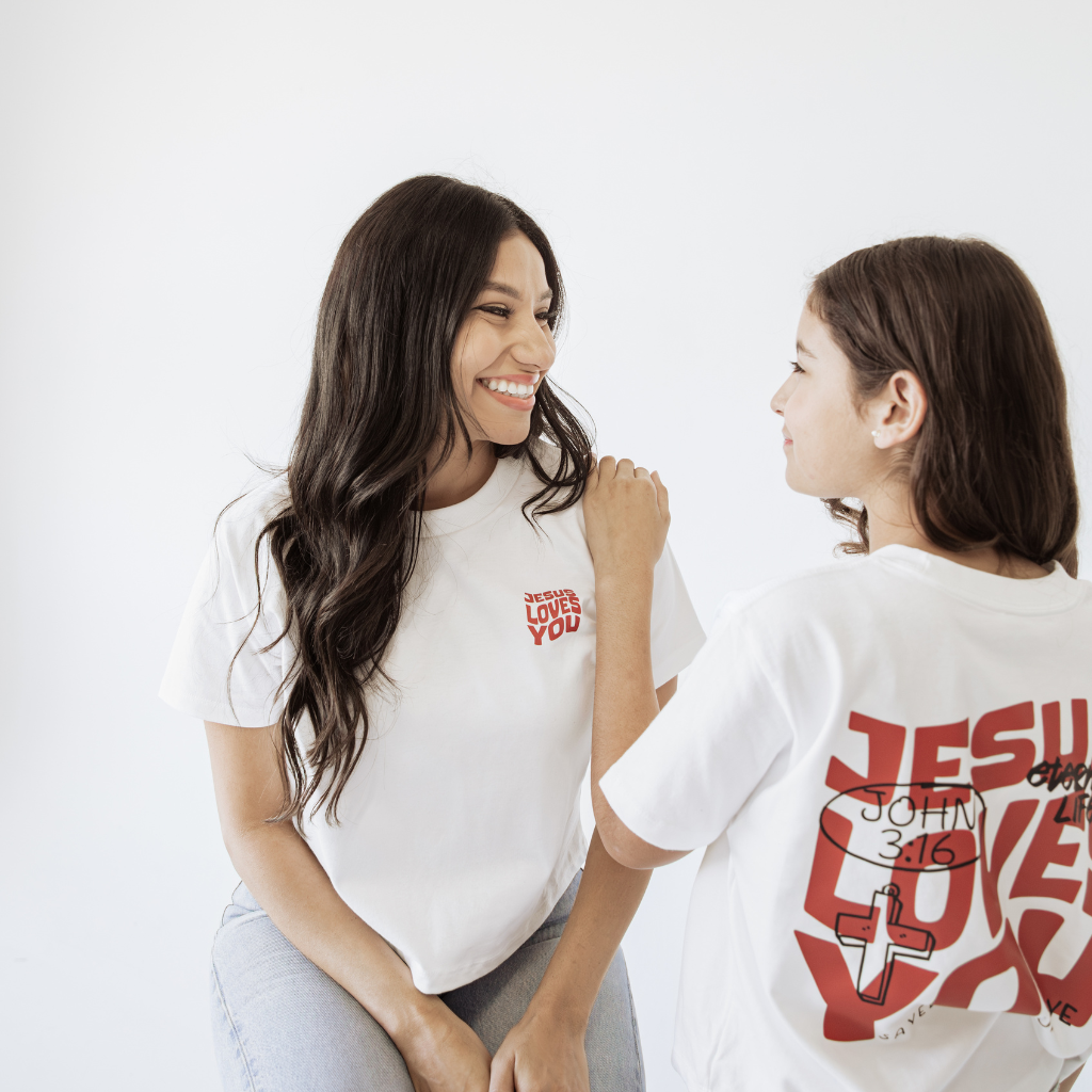 Jesus Loves You Boxy-Tee