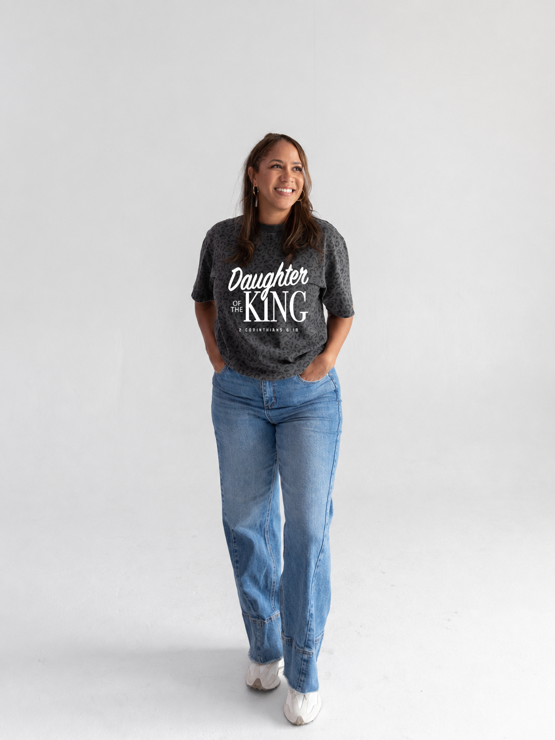Daughter of The King. Oversized Tee